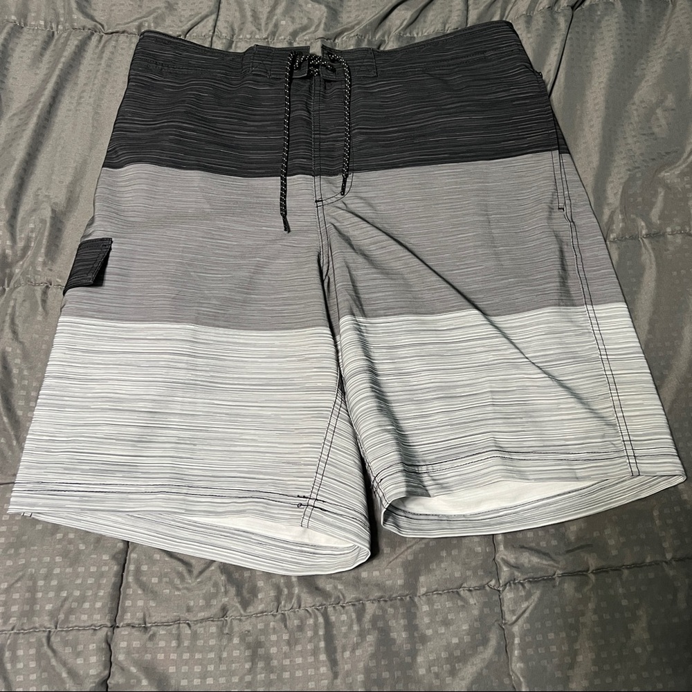 George swim shorts trunks different shades of gray size large 36-38